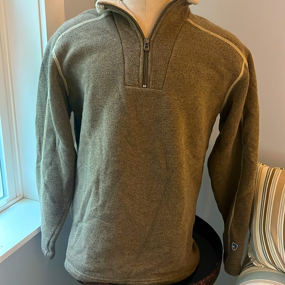 KUHL 1/4 zip Sherpa fleece